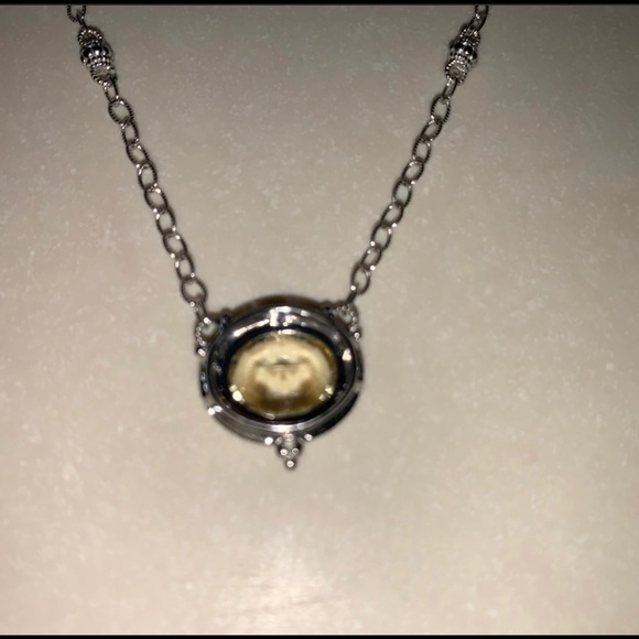 Judith Ripka La Petite Canary Crystal Necklace - Picture 8 of 9